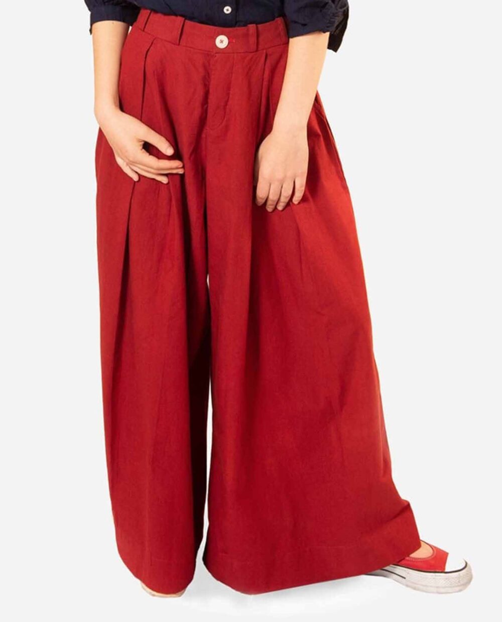 Red Womens Trousers