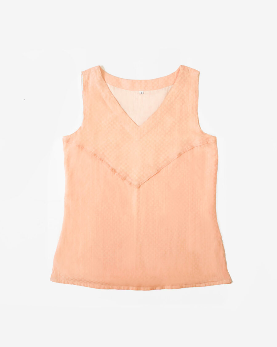 Organic pink blouse